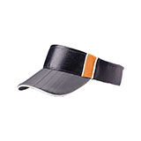 Leather Look Fitted Visor