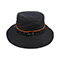 Back - J7226-Juniper Taslon UV Bucket Hat with Adjustable Draw String