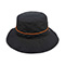 Front - J7226-Juniper Taslon UV Bucket Hat with Adjustable Draw String