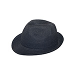 Polyester Knit Fedora Hat