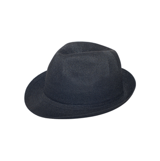 2515-Polyester Knit Fedora Hat
