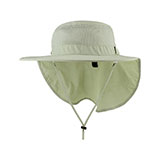 Juniper Taslon UV Large Bill Hat w/ Roll-Up Flap