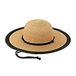 Ladies' Toyo Braid Color Block Sun Hat