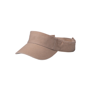 4021A-Pro Style Cotton Twill Washed Visor