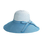 Ladies' Sewn Braid Toyo & Webbing Hat