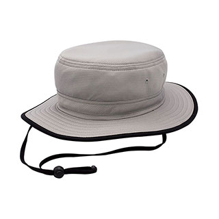 J7270-3D Grid-Textured Cool & Dry Performance Bucket Hat
