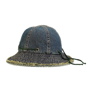 6533-Washed Denim Hat