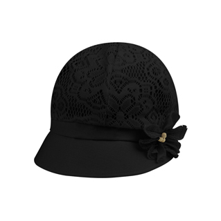 6595-Ladies' Jacquard Mesh Fashion Hat
