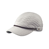 Diamond Pattern Quilted Cotton Cap