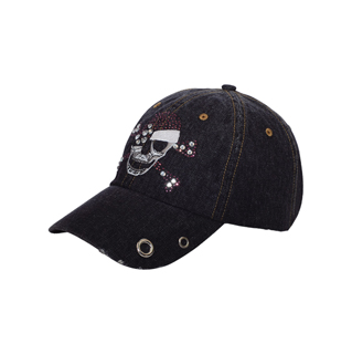 Wholesale Low Profile (Uns) Fashion Denim Cap - Denim Washed Hats