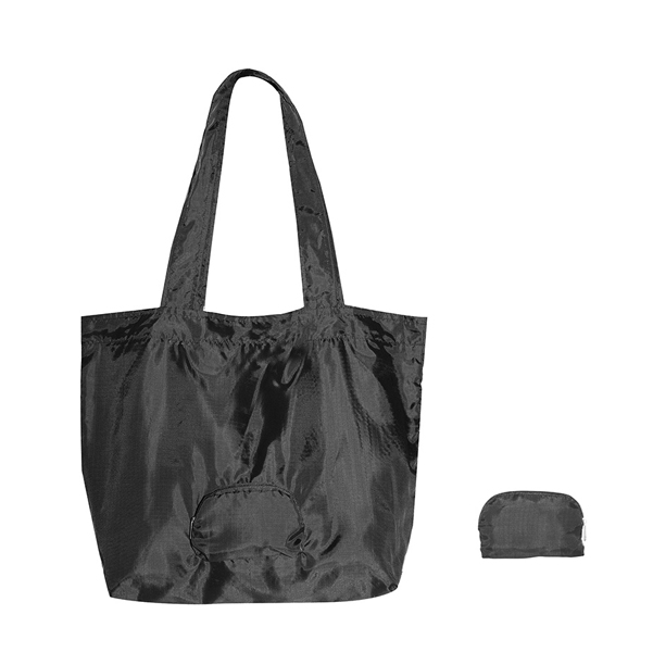 Wholesale Packable Water Repellent Tote Bag - Polyester Packable Bag ...