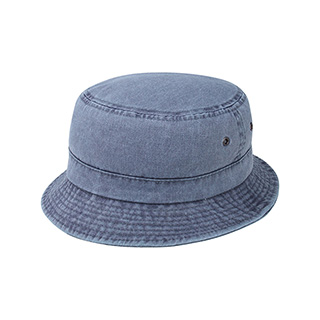 7801-Pigment Dyed Twill Washed Bucket Hat