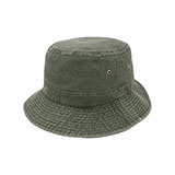 Pigment Dyed Twill Washed Bucket Hat