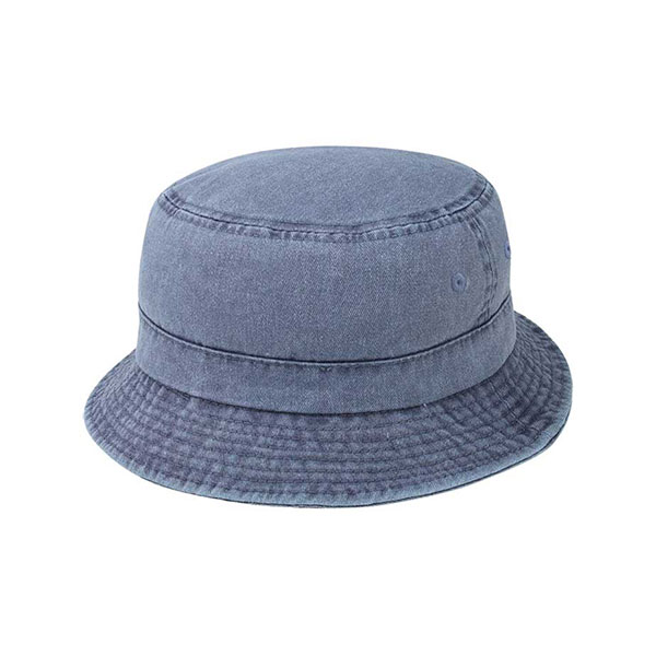 Wholesale Youth Pigment Dyed Twill Washed Bucket Hat - Youth Bucket ...