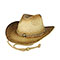 Main - 8158-Outback Tea Stained Raffia Straw Cowboy Hat