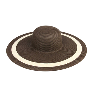 8218-Ladies' Wide Brim Fashion Toyo Hat