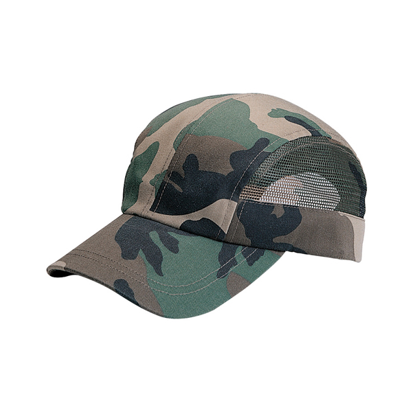 Wholesale Camouflage Twill & Mesh Washed Cap - Camo Baseball Caps ...