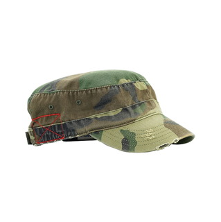9029-Enzyme Washed Cotton Twill Army Cap
