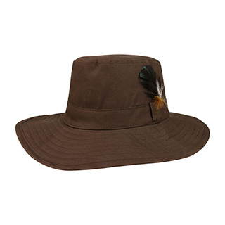 J9705-Juniper Waxed Cotton Canvas Men's Western Hat