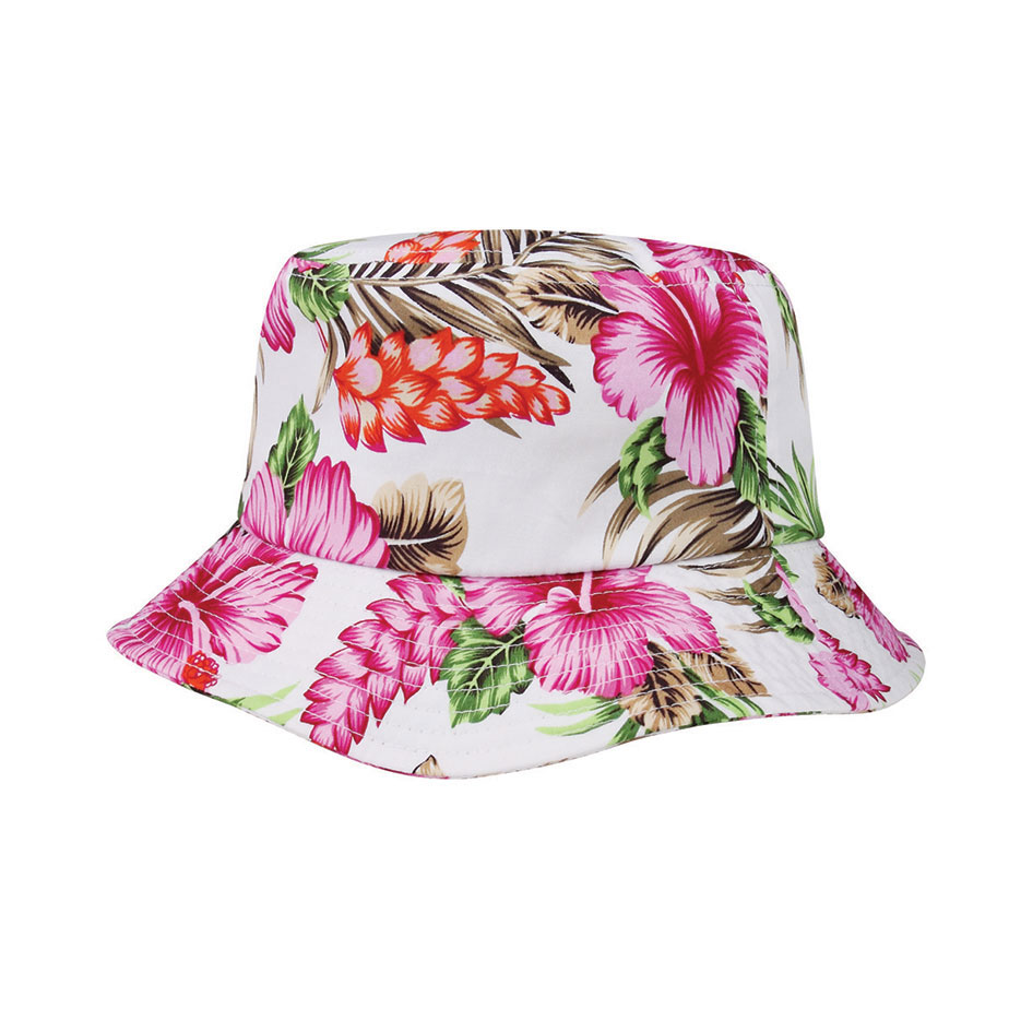 Wholesale Floral Bucket Hat - Floral/usa Print Bucket Hats - Bucket ...