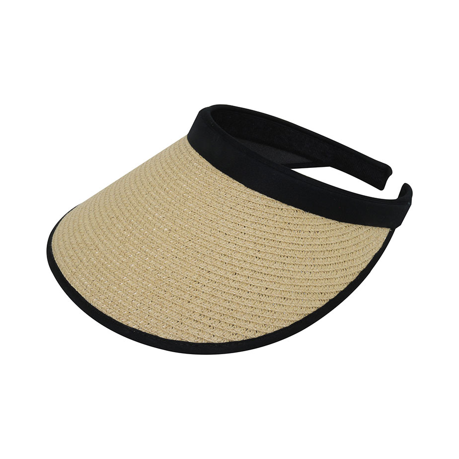 Wholesale Toyo Braid Clip-On Visor - Straw Visor & Caps - Fashion Hats ...