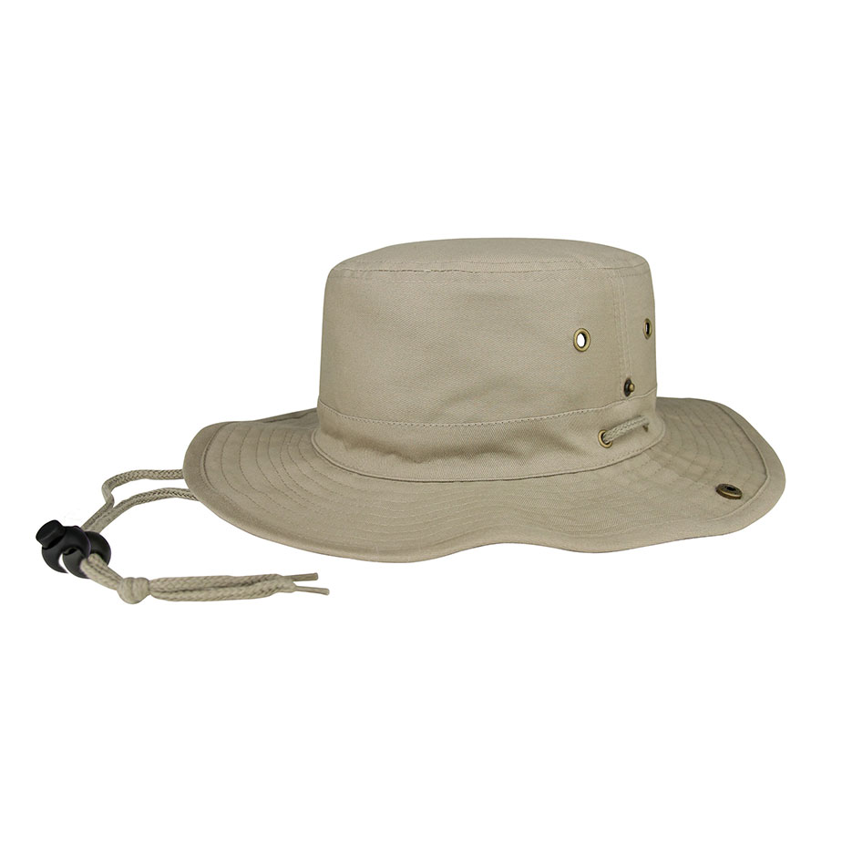 Wholesale Brushed Twill Aussie Hat - Outdoor / Casual Bucket Hats ...