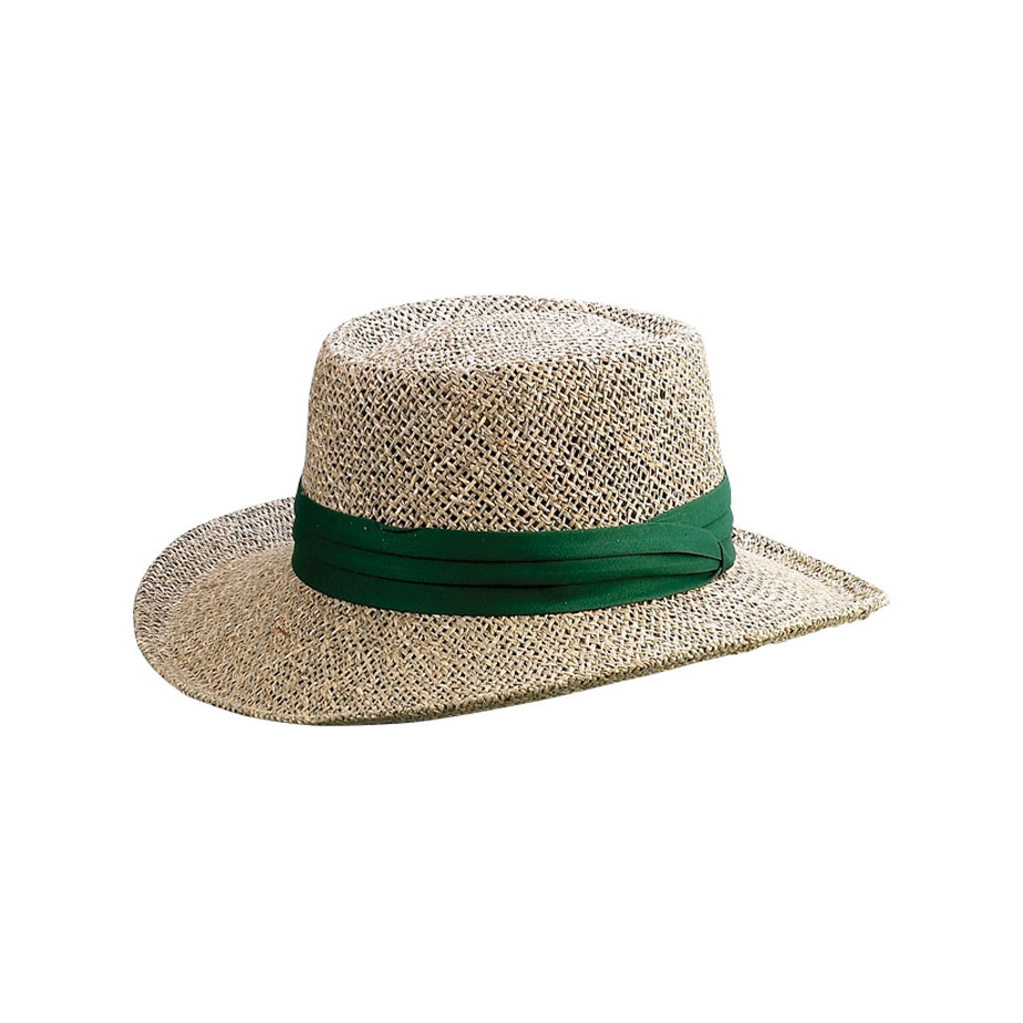 Wholesale Gambler Shape Straw Hat - Men's Straw Hats (sea Grass, Raffia ...