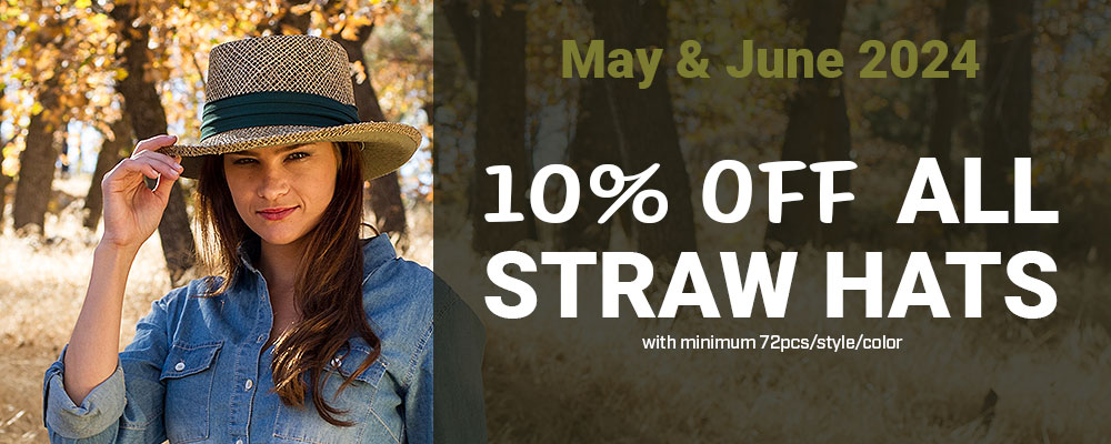 Straw Hats Promotion